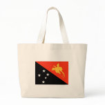 Papua New Guinea Flag Tote Bag