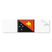 Papua New Guinea Flag bumper stickers by jacinto888 Papua New Guinea Flag bumper stickers