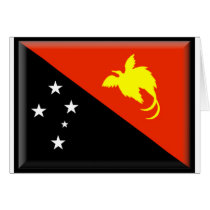 Papua New Guinea Flag cards
