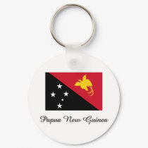 Papua New Guinea Flag Design keychains by flagshirt Papua New Guinea Flag Design keychains