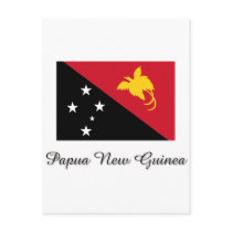 Papua New Guinea Flag Design postcards by flagshirt Papua New Guinea Flag Design postcards