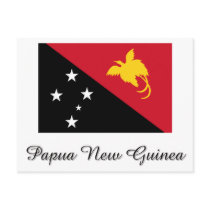 Papua New Guinea Flag Design postcards by flagshirt Papua New Guinea Flag Design postcards