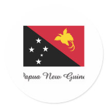 Papua New Guinea Flag Design stickers by flagshirt Papua New Guinea Flag Design stickers