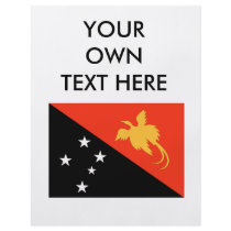 Papua New Guinea Flag flyers by flagshirts Papua New Guinea Flag flyers