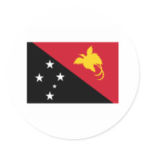Papua New Guinea FLAG International stickers by flagshirt Papua New Guinea FLAG International stickers