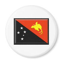 Papua New Guinea Flag magnets by jacinto888 Papua New Guinea Flag magnets