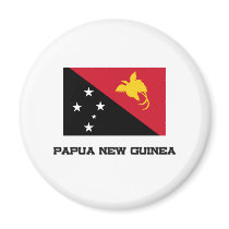 Papua New Guinea Flag magnets by tshirtshirts Papua New Guinea Flag magnets