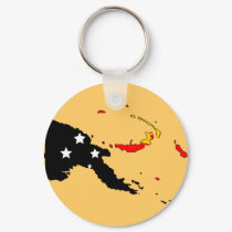 Papua New Guinea flag map keychains by FlagStore Papua New Guinea flag map keychains