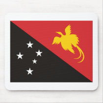 Papua New Guinea Flag Mousepad