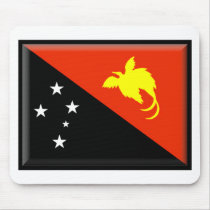 Papua New Guinea Flag mousepads