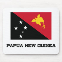 Papua New Guinea Flag Mouse Pad
