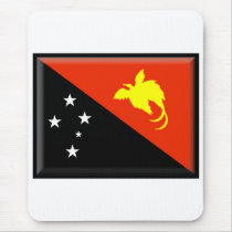 Papua New Guinea Flag Mouse Pads