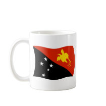 Papua New Guinea Flag Mug