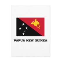 Papua New Guinea Flag postcards by tshirtshirts Papua New Guinea Flag postcards