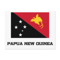Papua New Guinea Flag postcards by tshirtshirts Papua New Guinea Flag postcards
