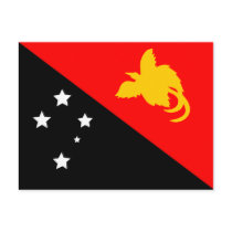 Papua New Guinea Flag postcards by coolcountry Papua New Guinea Flag postcards