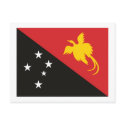 Papua New Guinea Flag Postcard