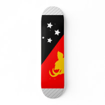 Papua New Guinea Flag skateboards by coolcountry Papua New Guinea Flag skateboards