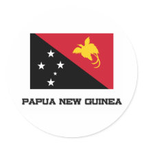 Papua New Guinea Flag stickers by tshirtshirts Papua New Guinea Flag stickers