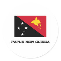 Papua New Guinea Flag stickers by tshirtshirts Papua New Guinea Flag stickers