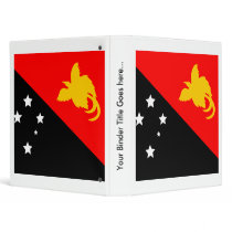 Papua New Guinea High quality Flag Vinyl Binders
