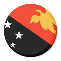 Papua New Guinea Fridge Magnets