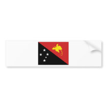 Papua New Guinea National Flag bumper stickers