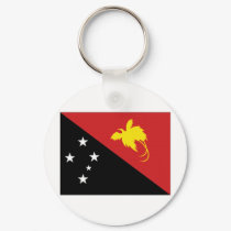 Papua New Guinea National Flag keychains by All_Flags Papua New Guinea National Flag keychains