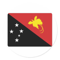 Papua New Guinea National Flag stickers by All_Flags Papua New Guinea National Flag stickers