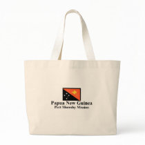 Papua New Guinea Port Moresby Mission Tote bags