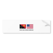 Papua New Guinean American bumper stickers