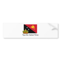Papua New Guinean Princess bumper stickers
