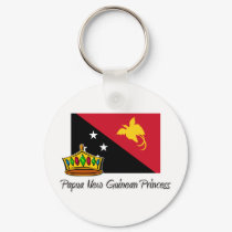 Papua New Guinean Princess keychains by flagshirt Papua New Guinean Princess keychains