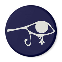 Papyrus Eye of Horus magnets by JaZilla Papyrus Eye of Horus magnets