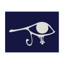 Papyrus Eye of Horus postcards by JaZilla Papyrus Eye of Horus postcards