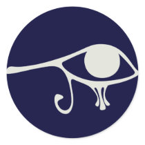 Papyrus Eye of Horus stickers by JaZilla Papyrus Eye of Horus stickers