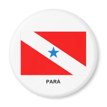 Pará, Brazil Flag Fridge Magnet