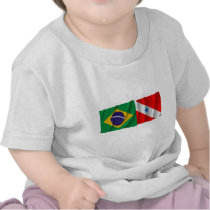 Pará & Brazil Waving Flags Tees