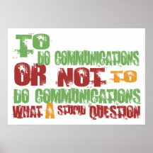 Para hacer comunicaciones impresiones