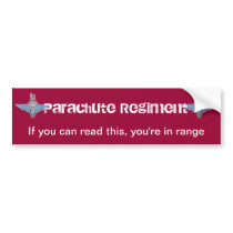 PARA-range Bumper Stickers