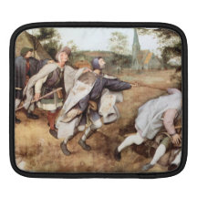 Parabal of the blind men by Pieter Bruegel iPad Sleeve