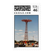 Parachute Jump (Coney Island, NY) postage postage by lizadeyphoto Parachute Jump (Coney Island, NY) postage postage