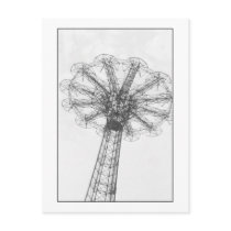Parachute Jump Tower (Coney Is., NY) postcard by lizadeyphoto Parachute Jump Tower (Coney Is., NY) postcard