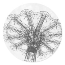 Parachute Jump Tower Stickers by lizadeyphoto Parachute Jump Tower Stickers