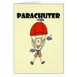 Parachuter Tshirts and Gifts Greeting Card