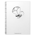 Parachuting Jaguar Artist Notebook!