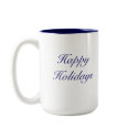 Parachuting Santa mugs