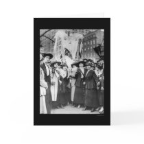 Parade Garment Workers NYC 1916 Greeting Card