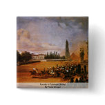 Parade In Potsdam (Study) By Franz Krüger buttons