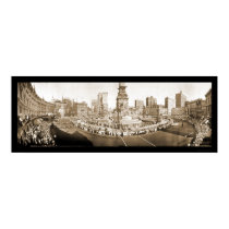 Parade Indianapolis IN Photo 1918 posters